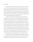 Persuasive Essay