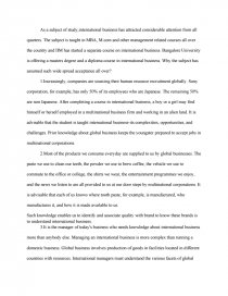 Business Ethics Essay Topics How To Cite An Essay also Cause And Effect Model Essay Why Study International Business Essay Heroism Essays