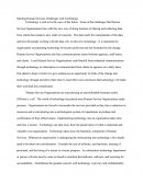 Meeting Human Services Challenges with Technology