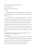 Sublimation and Melting Point Determination of Benzoic Acid