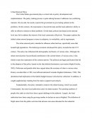 Urban Renewal Policy