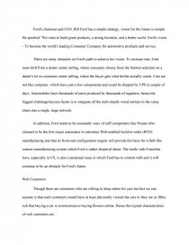 Thesis Statement For An Argumentative Essay How To Write An Application Essay For High School also High School English Essay Topics Ford An Integrated Ebusiness Strategy Case Study Short English Essays