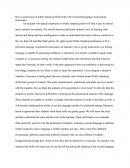 How a Good Grasp of Public Speaking Skills Help in Sla (second Language Acquisition) Classrooms