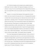 New England and Chesapeake Case