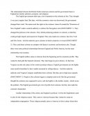 The Relationship Between the British North American Colonies and the Government Back in England