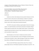 Compliance to Women's Rights Standards: The Case of Migration of Domestic Workers from The Philippines and Indonesia in Brunei Darussalam