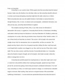 Essay on Censorship