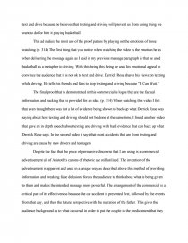 persuasive rhetorical criticism against drunk driving using persuasive essay on drunk driving