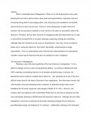 The Functions of Management