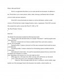 Ms-Word Case