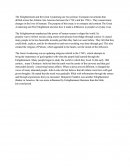 The Great Awakening and the Enlightenment