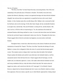 freedom essays