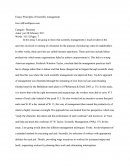 Principles of Scientific Management