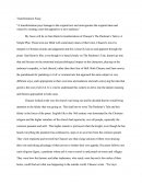 Transformation Essay