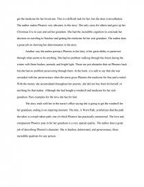 Реферат: The Worn Path Essay Research Paper The Реферат: The Worn Path Essay Research Paper The