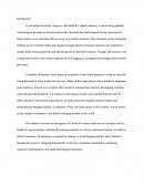 Analysis of the Global Hotel Industry