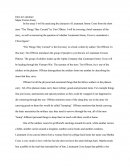 Major Fiction Essay