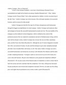 Andrew Carnegie - Hero or Hypocrite?