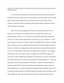 Taylor's Analysis of the Origins of the Second World War