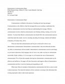 Demonstrative Communication Paper