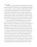 Influence of Norman Conquest on Middle English Life & Literature.