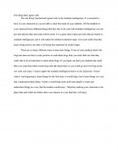 Reading Response
