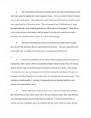 Venezuelan Government Policy on the Food Shortage