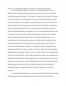 International Issues Paper: The Decision to Exhumate Yasser Arafat