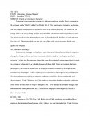 Claims of Constructive Discharge