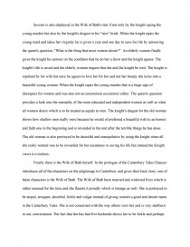 sexism in the canterbury tales essay canterbury tales essay