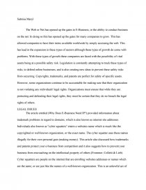 e business and iterlectual property essay e business essay