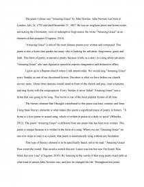 amazing grace movie review essay