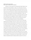 Response Paper to Supplemental Film: Pulp Fiction