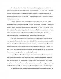 Реферат: My Bedroom Essay Research Paper My favourite