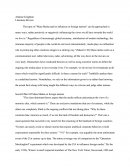 Mass Media and Its Influence on Foreign Nations
