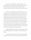 William Shakespeare Case