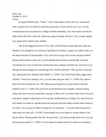 august wilsons play fences essay fences essay