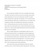 Introduction to International Business & Global Marketing