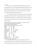 Identifying Three Unknowns Organic Chemistry Formal Lab