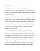 Business Ethics Reflection