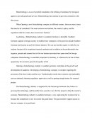Biotechnology Case