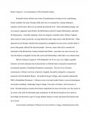 An Examination of the Sixteenth Century