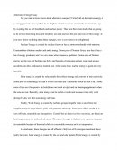 Alternative Energy Essay