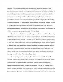 corporate social responsibility research paper essay on social responsibility