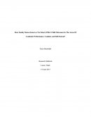 Does Family Status (intact or Not Intact) Effect Child Outcomes in the Areas of Academic Performance, Conduct, and Self-Esteem?