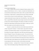 Economic Issues Simulation Paper