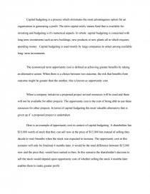 give me example of essay