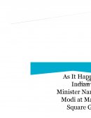 Indian Americans in New York Gave Narendra Modi a Rock Star Welcome and with 20,000 Strong Audience in Madison the Stage Was Set for Modi to Deliver Big.