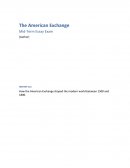 How the American Exchange Shaped the Modern World Between 1500 and 1800.