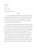 Narrative Essay on My Hero